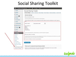 Social Sharing Toolkit

 