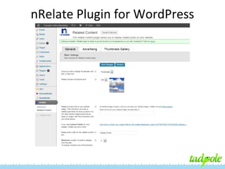 nRelate Plugin for WordPress

 