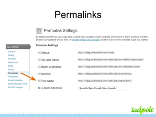 Permalinks

 