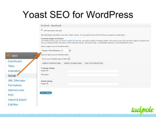 Yoast SEO for WordPress

 
