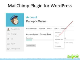 MailChimp Plugin for WordPress

 