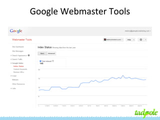 Google Webmaster Tools

 