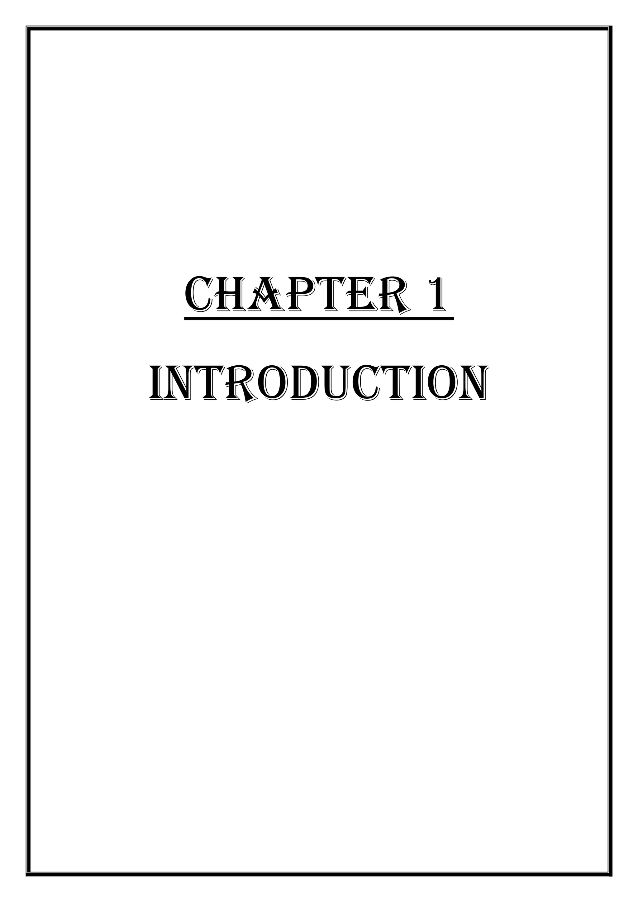 Chapter 1
Introduction

 