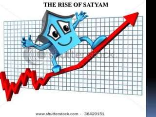THE RISE OF SATYAM 
Company Logo 
 