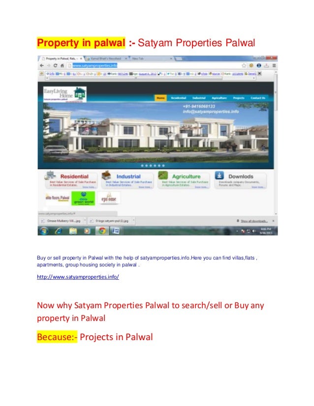 Property in Palwal Satyam properties palwal