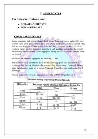 PWD CC ROAD CONSTRUCTION WORK TRAINING REPORT | DOCX
