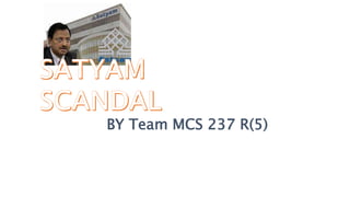 BY Team MCS 237 R(5)
 