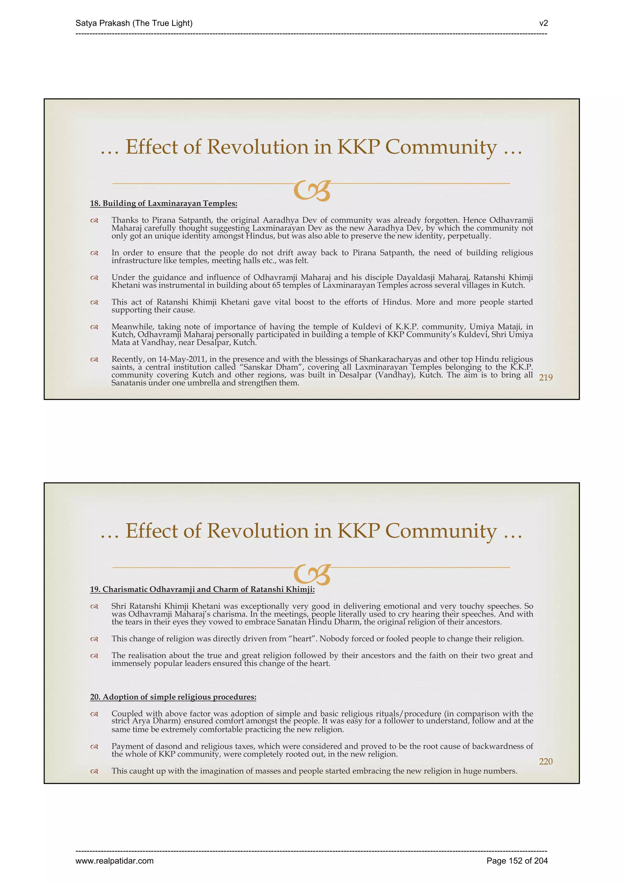 Series 40 -Satya Prakash - The True Light - History of Pirana Satpanth -in English