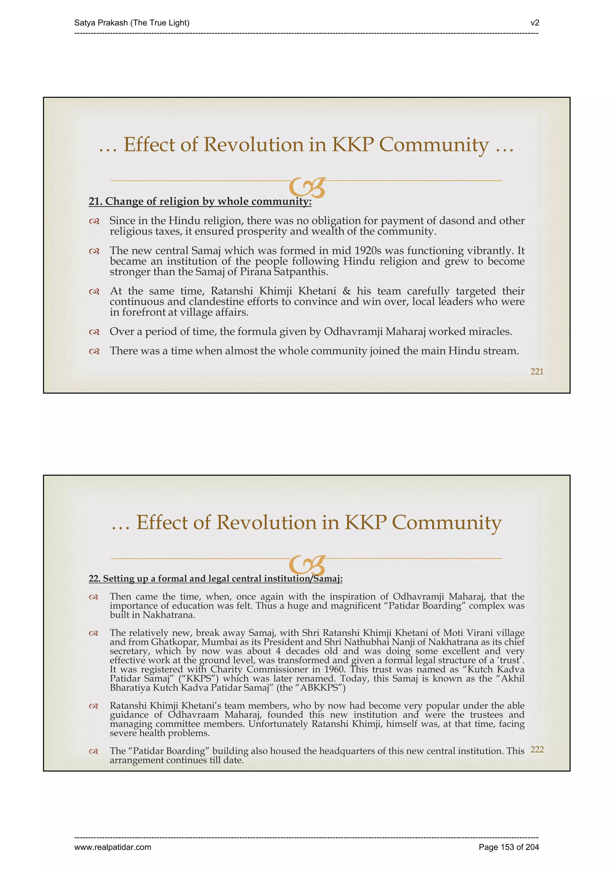 Series 40 -Satya Prakash - The True Light - History of Pirana Satpanth -in English