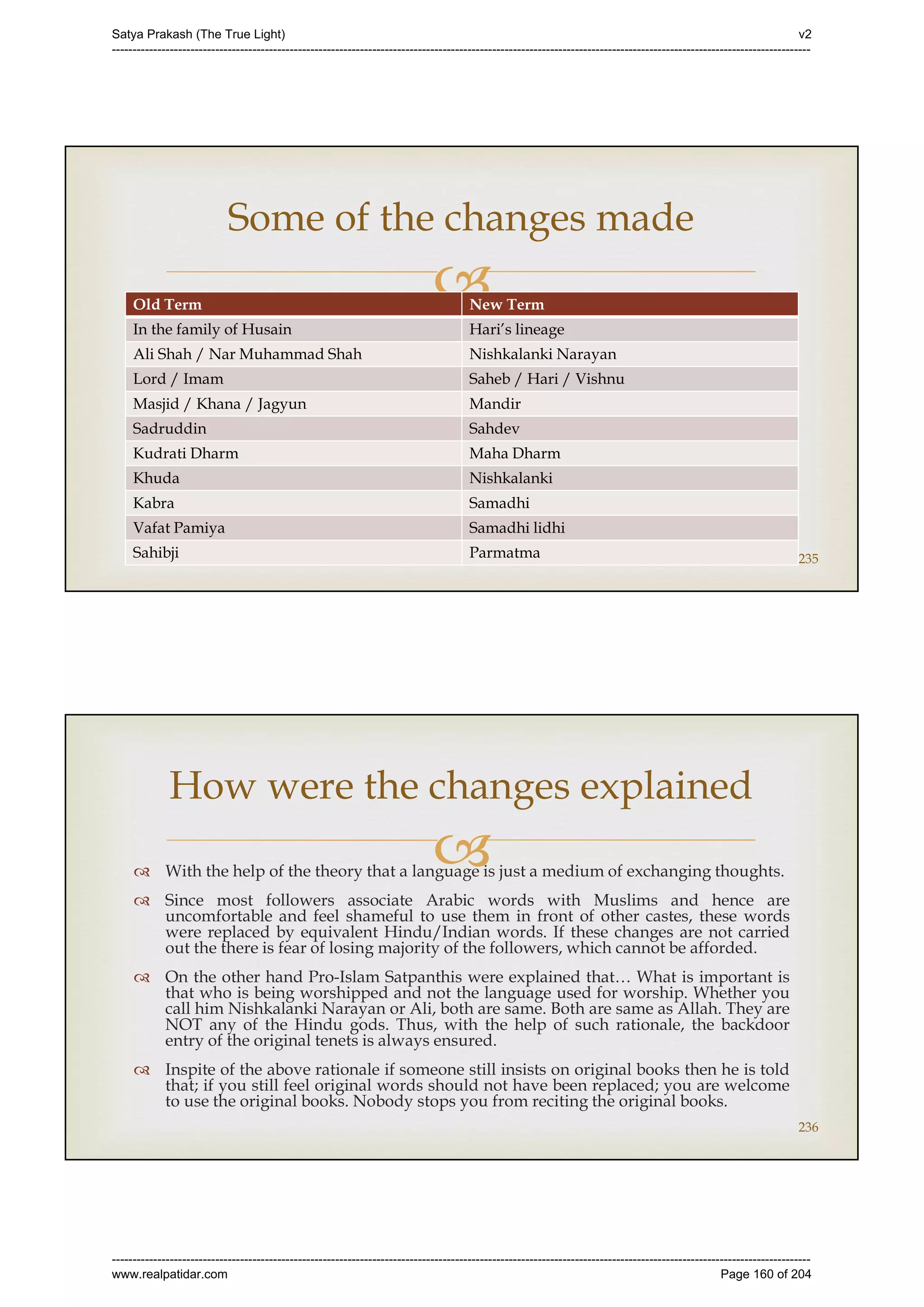 Series 40 -Satya Prakash - The True Light - History of Pirana Satpanth -in English