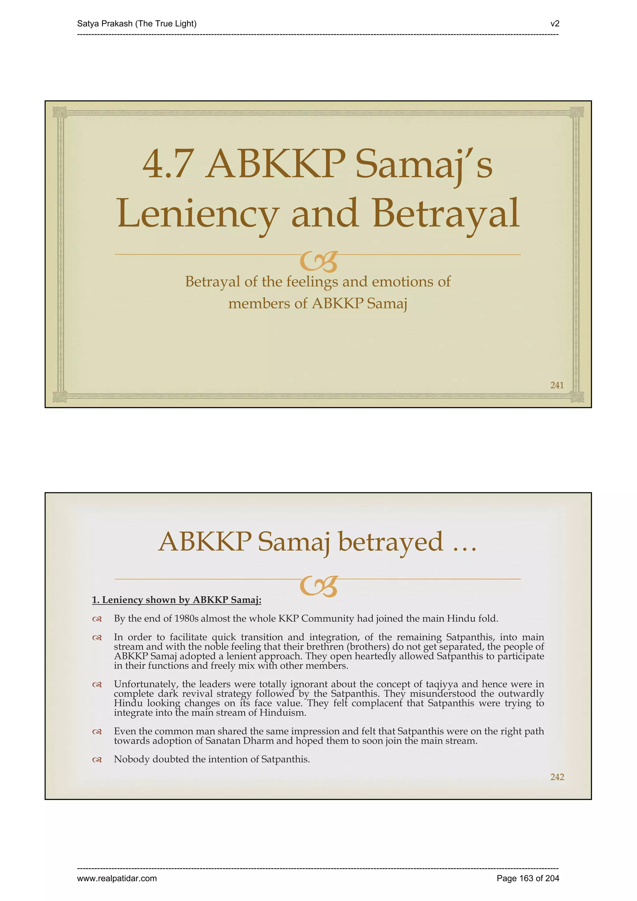 Series 40 -Satya Prakash - The True Light - History of Pirana Satpanth -in English