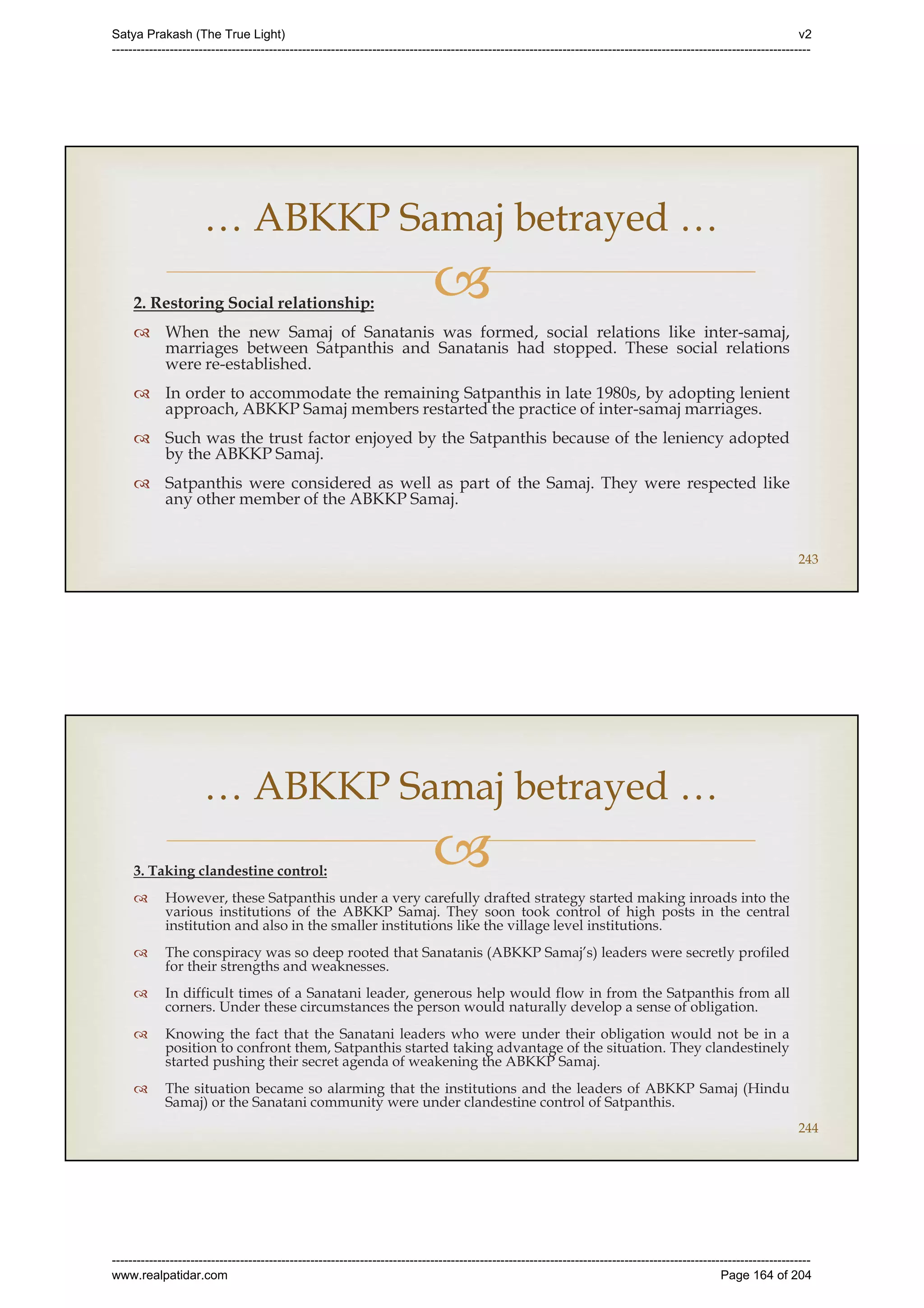 Series 40 -Satya Prakash - The True Light - History of Pirana Satpanth -in English