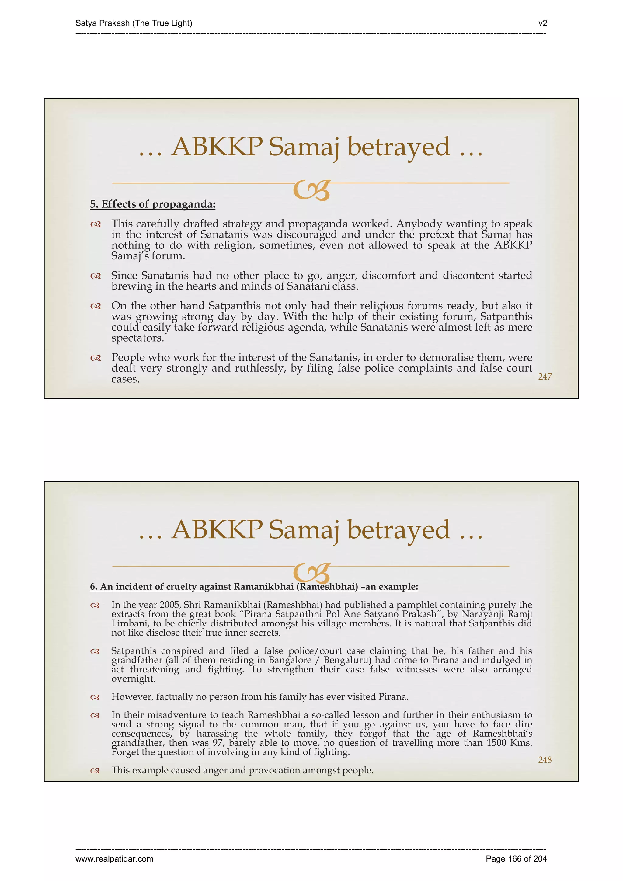 Series 40 -Satya Prakash - The True Light - History of Pirana Satpanth -in English