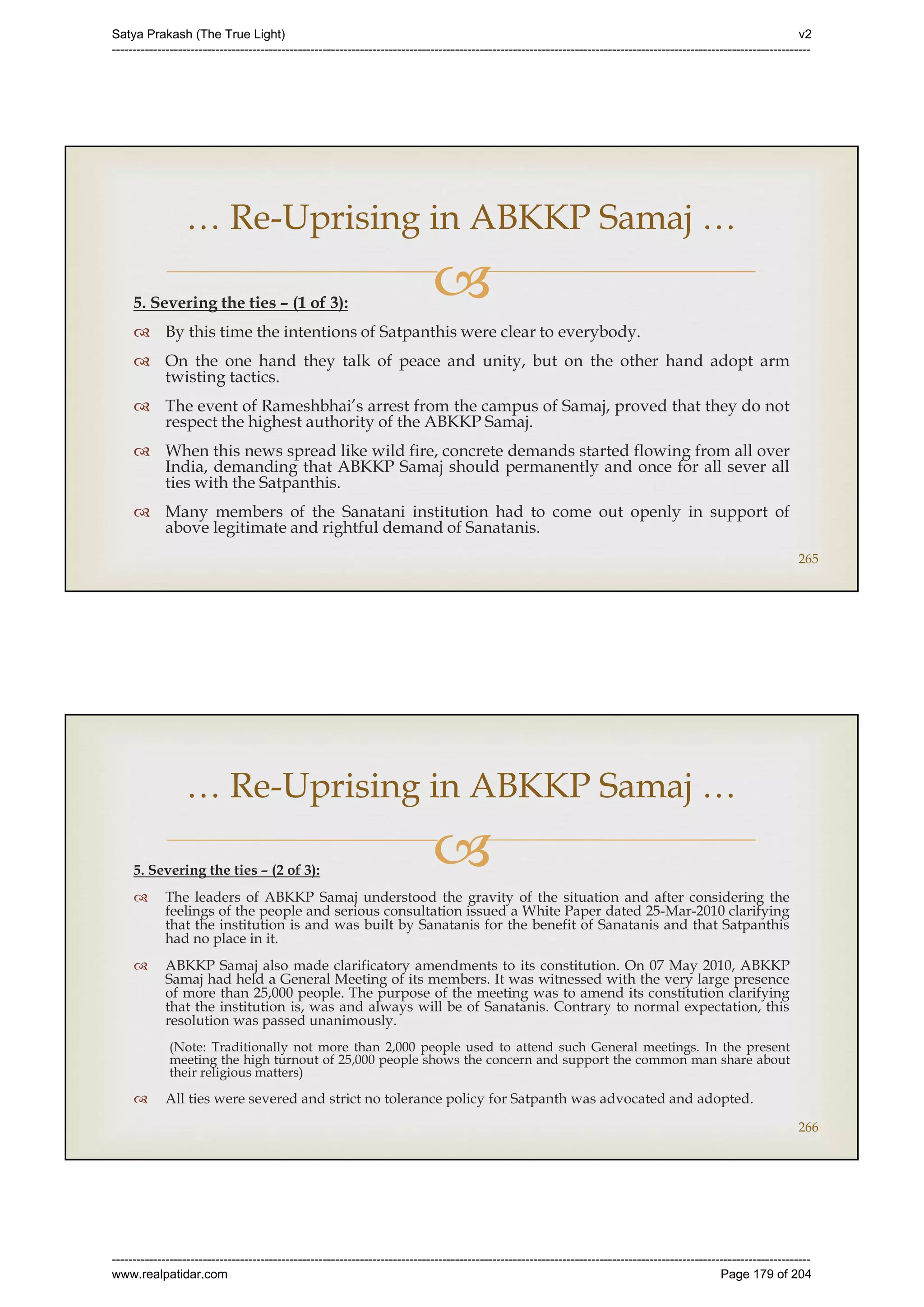 Series 40 -Satya Prakash - The True Light - History of Pirana Satpanth -in English