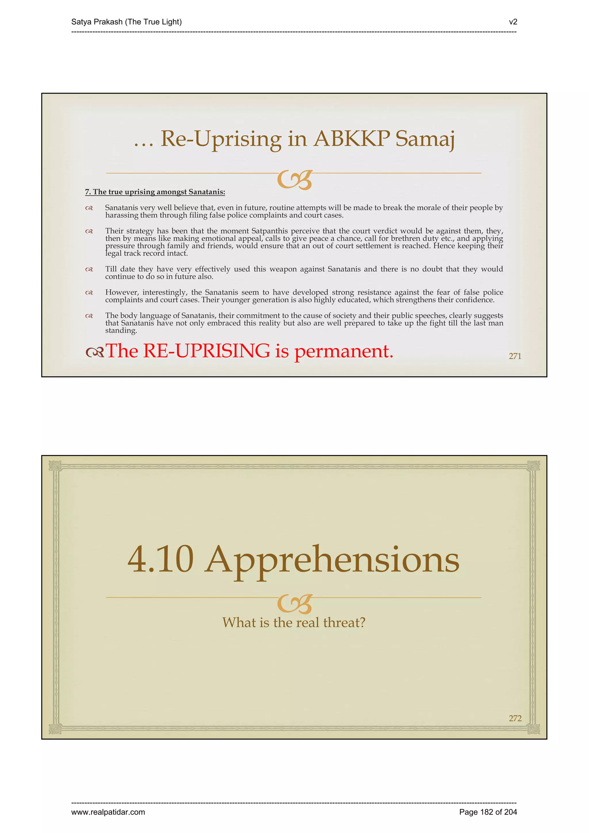 Series 40 -Satya Prakash - The True Light - History of Pirana Satpanth -in English