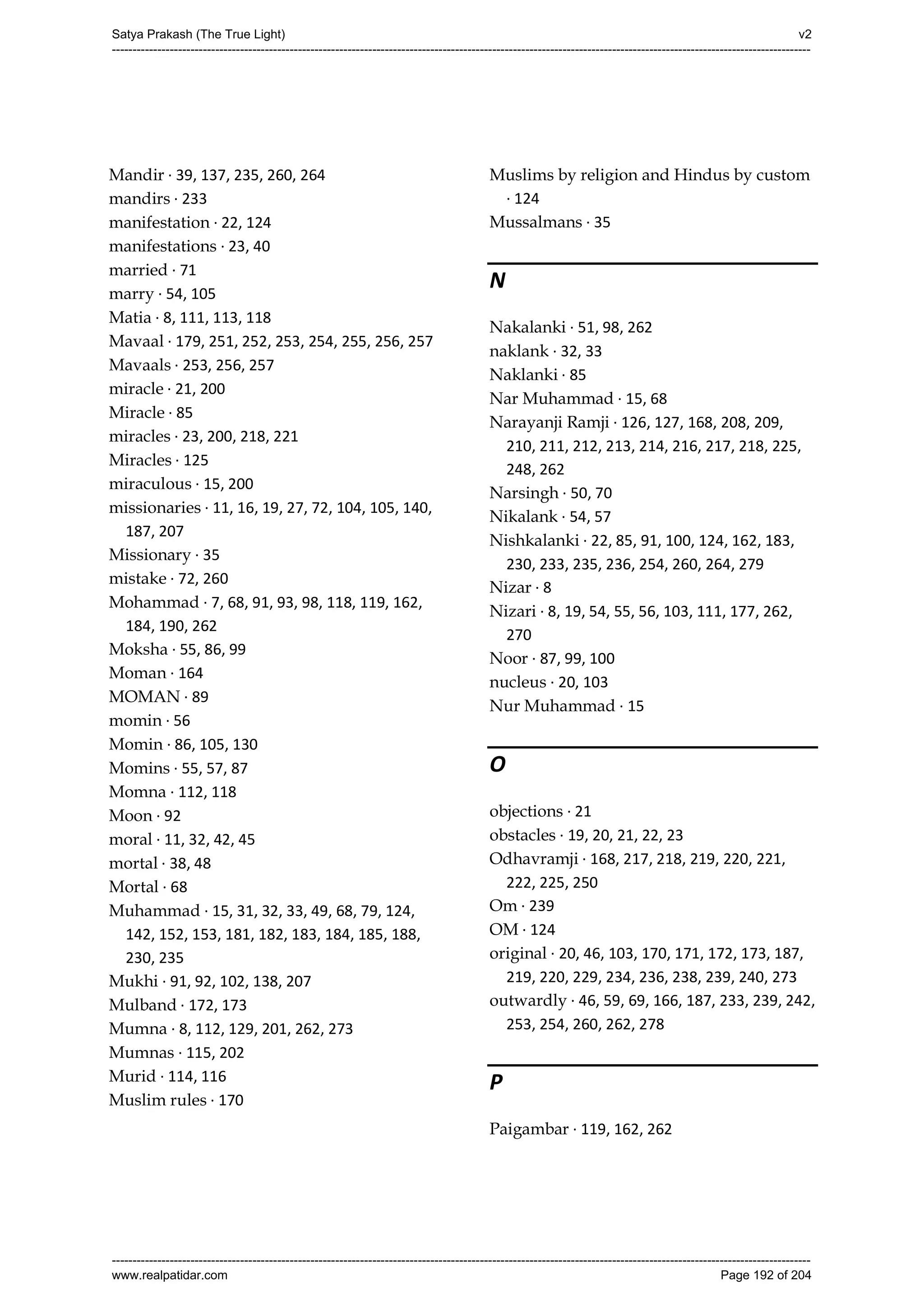 Series 40 -Satya Prakash - The True Light - History of Pirana Satpanth -in English