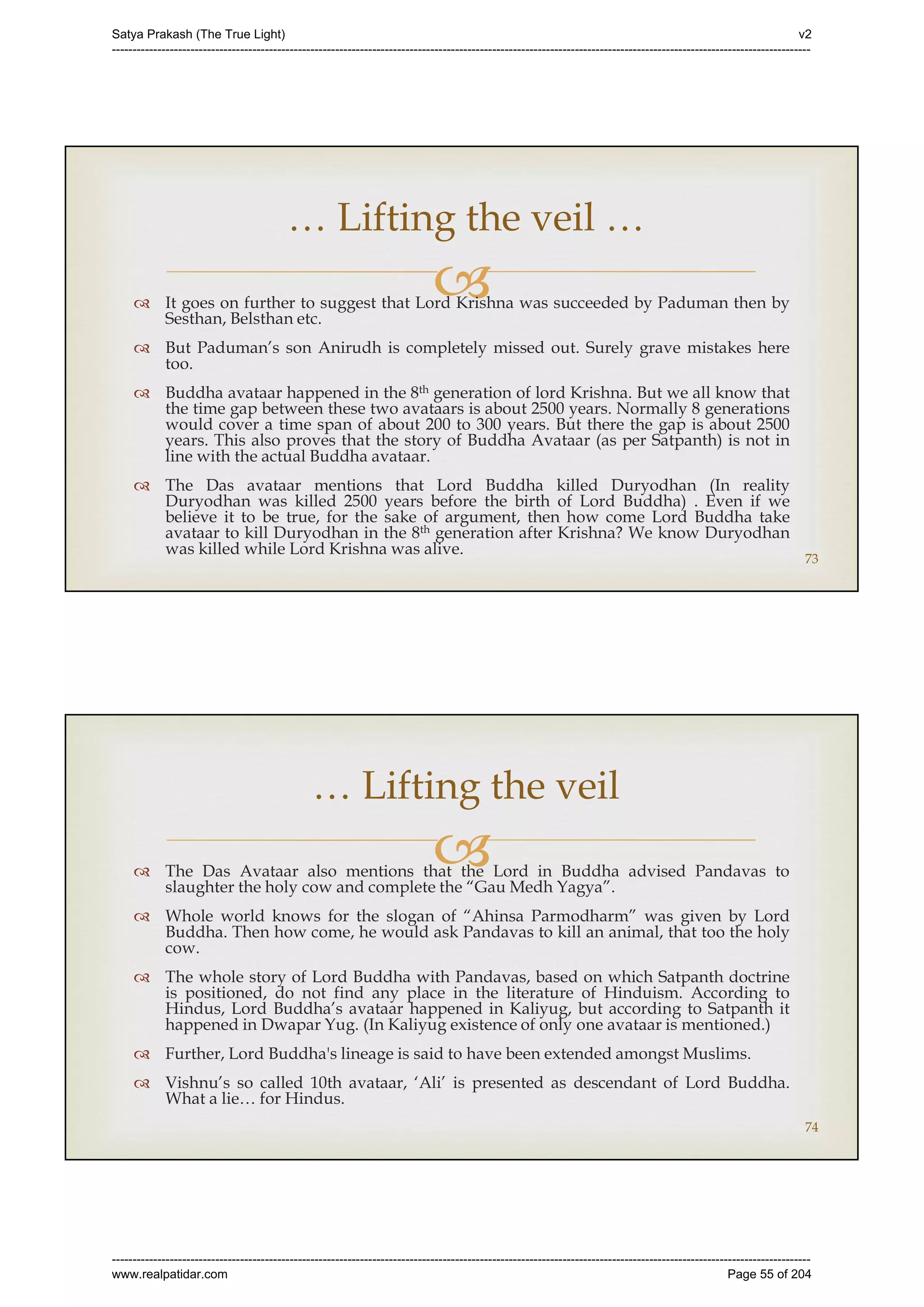 Series 40 -Satya Prakash - The True Light - History of Pirana Satpanth -in English