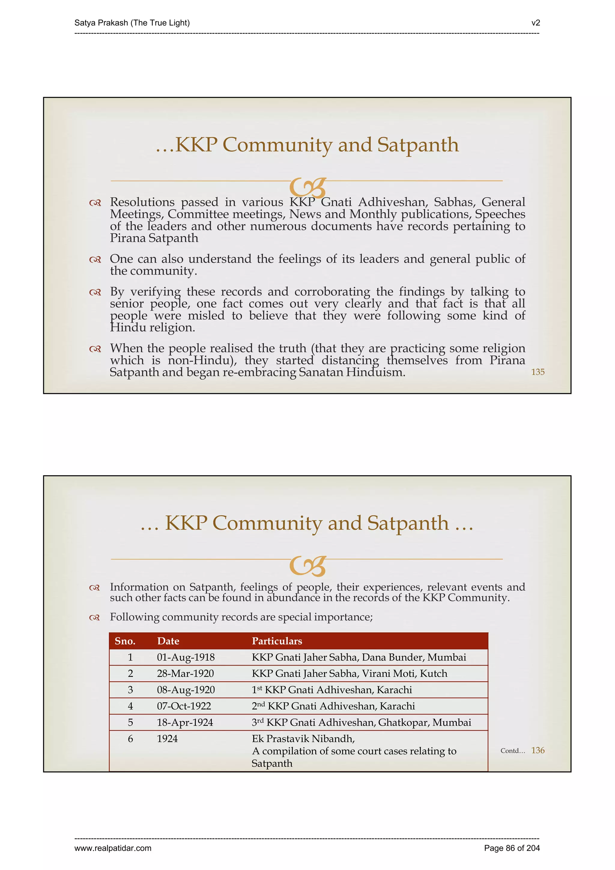 Series 40 -Satya Prakash - The True Light - History of Pirana Satpanth -in English