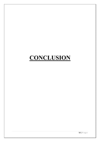 58 | P a g e
CONCLUSION
 