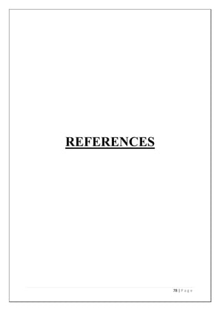 78 | P a g e
REFERENCES
 