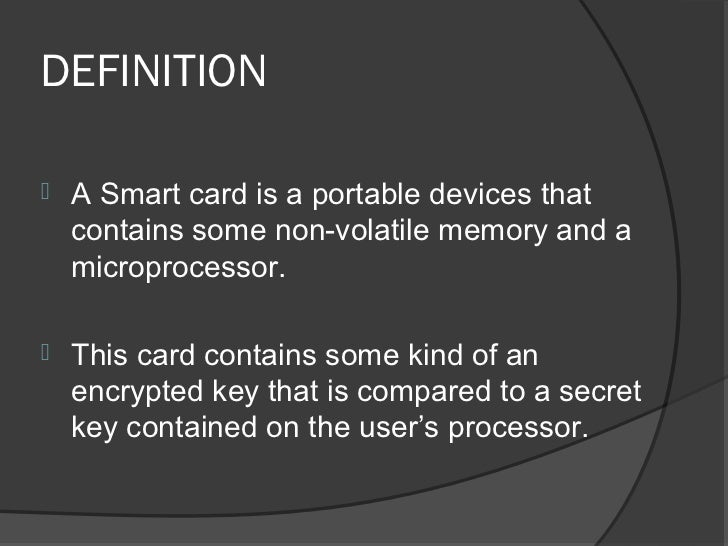 smart card