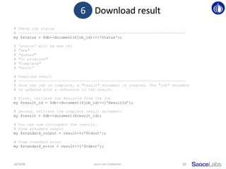 Sauce Labs Beta Program Overview | PPT