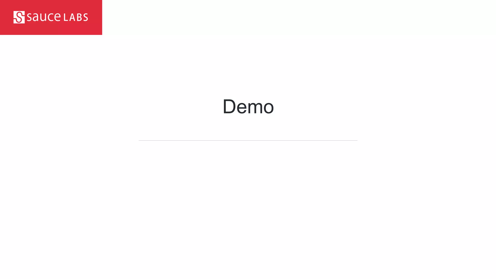 Demo
 