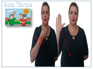 Saudações em LIBRAS