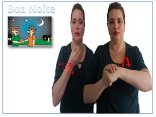 Saudações em LIBRAS