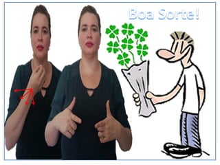Saudações em LIBRAS