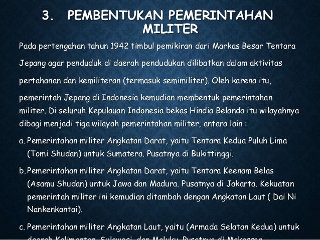 Tujuan Jepang Membentuk Organisasi Militer Enak Tujuan Jepang Membentuk Organisasi Militer Enak