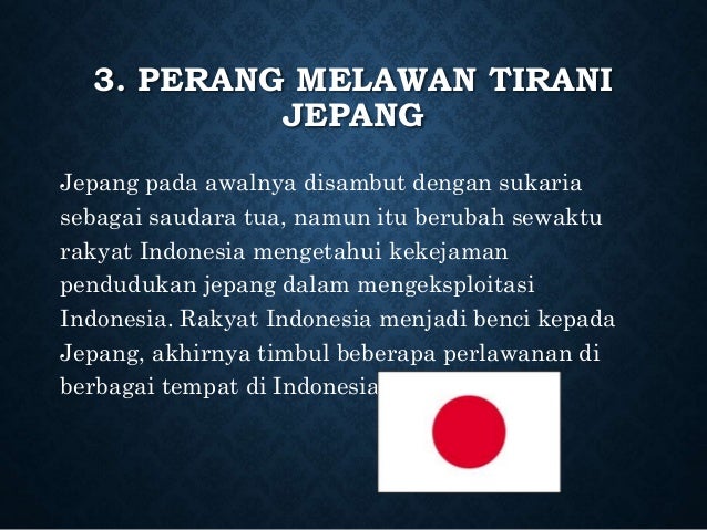 Kependudukan Jepang Di Indonesia