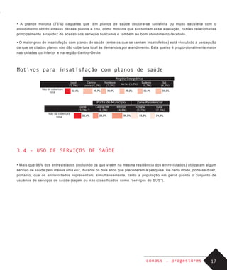 Saude Opiniao Brasileiros