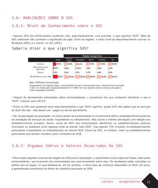 Saude Opiniao Brasileiros