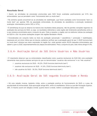 Saude Opiniao Brasileiros