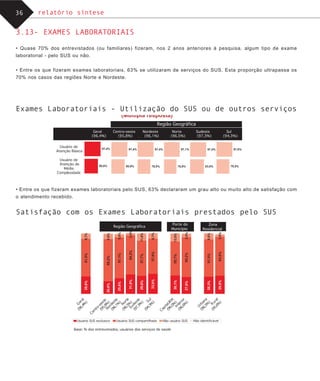 Saude Opiniao Brasileiros