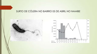 SURTO DE CÓLERA NO BAIRRO 05 DE ABRIL NO NAMIBE
 