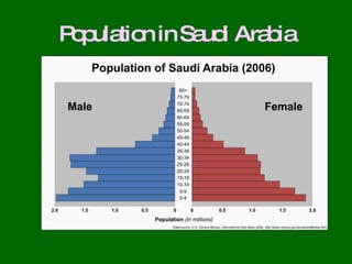 Population in Saudi Arabia 