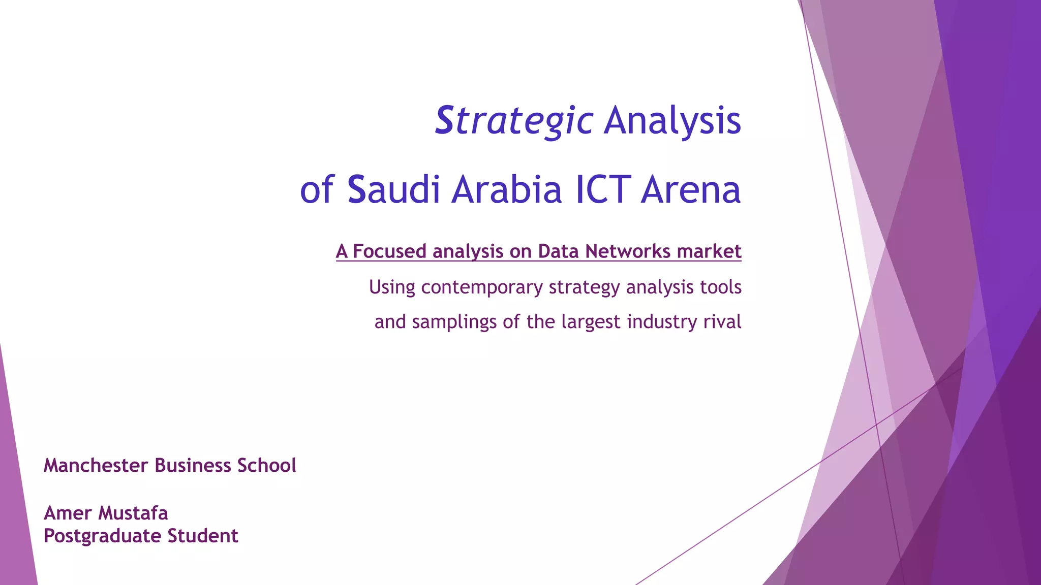 Saudi arabia data network (Communication Equipment) market 2015/16 | PDF