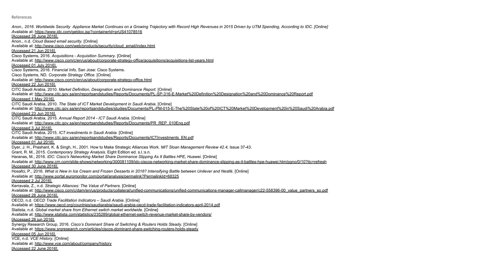 Saudi arabia data network (Communication Equipment) market 2015/16 | PDF