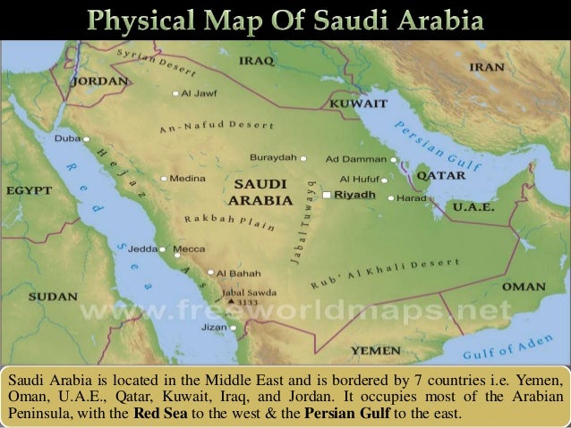 Saudi Arabia Physiographic Features Final Saudi Arabia Physiographic Features Final 3 638