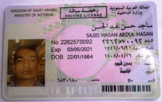 Saudi License