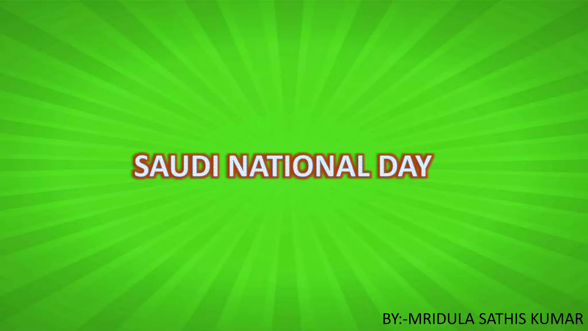 Saudi National Day PPTX
