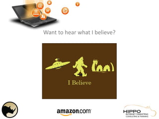 Want to hear what I believe?
 