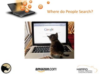 Where do People Search?
 