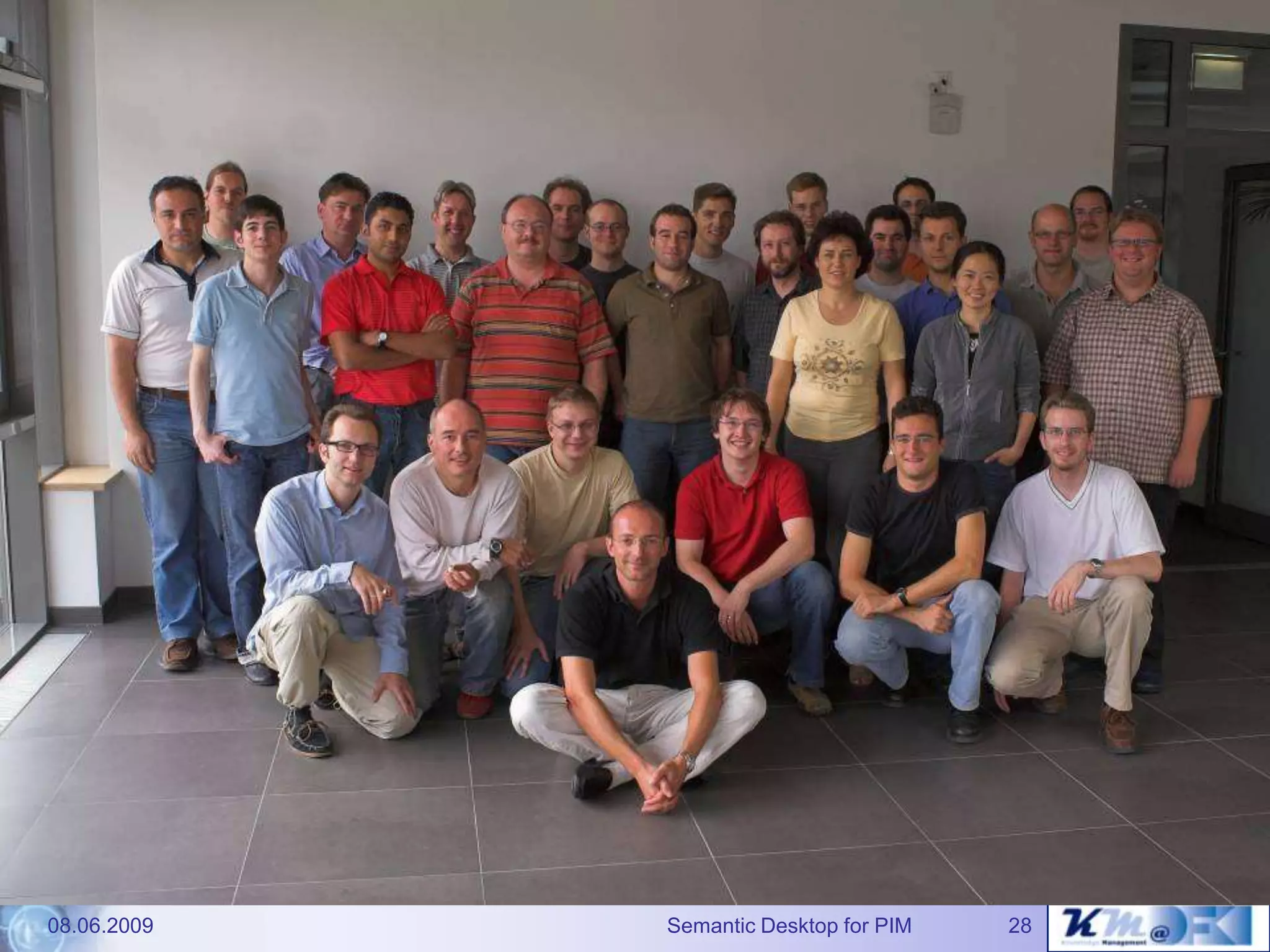 The Gnowsis Semantic Desktopapproach to Personal InformationManagement - Dissertation defence talk