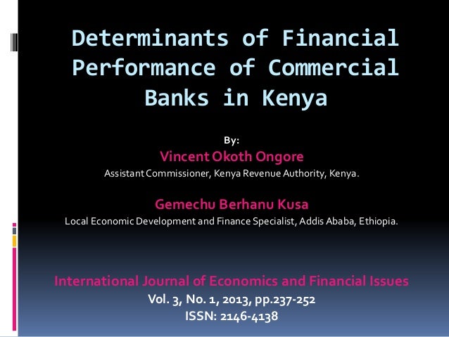 thesis on financial performance thesis on financial performance