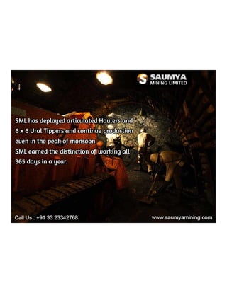 Saumy mining largest coal mining in india