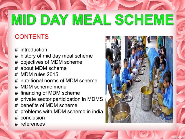 MID DAY MEAL SCHEME mid-day-meal-scheme