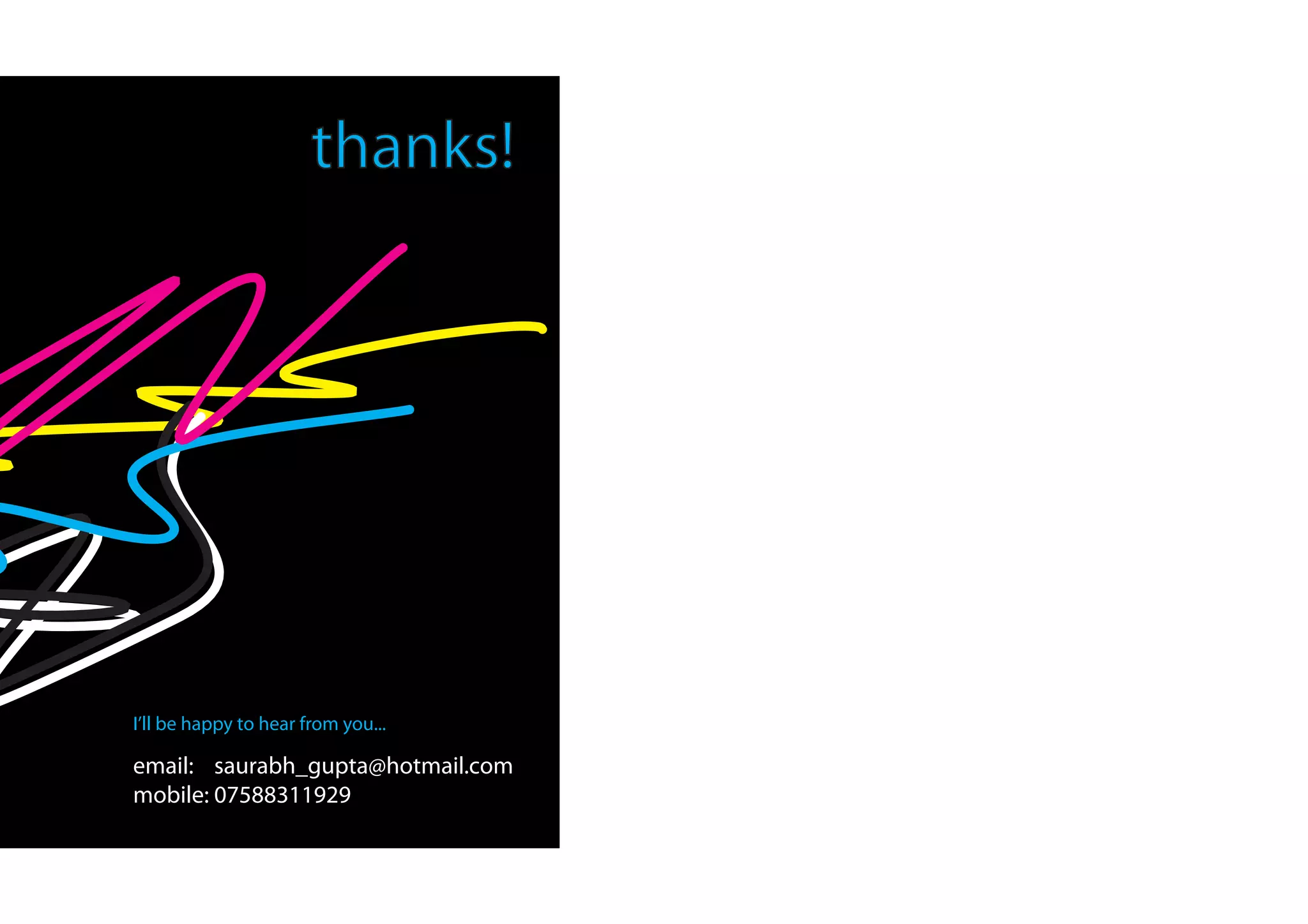 Saurabh Gupta Design Portfolio 2002-08